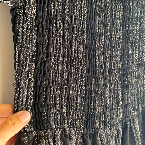 Wide Legged Ikat Print Jumpsuit - Picture 3 of 5